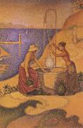 Paul Signac WOmen at the Well china oil painting artist